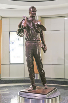休斯顿机场布什总统雕像