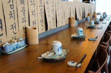 韩国餐厅环境