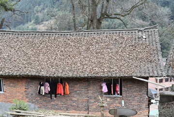 砖瓦房 古建筑 老房子瓦房屋檐