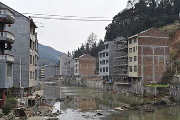 水乡村落江南古村落 乡村 民居