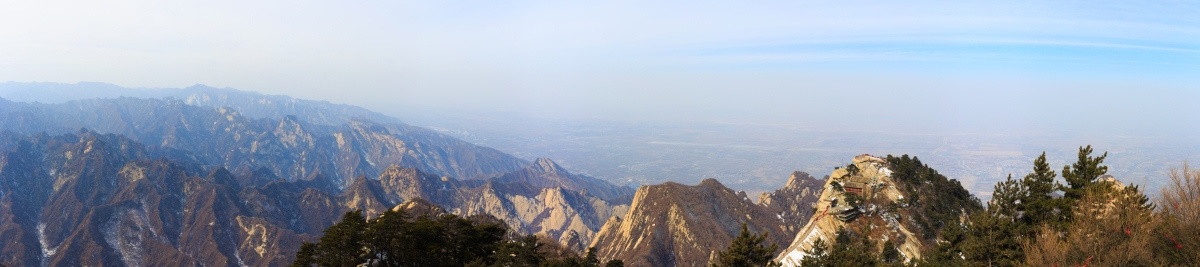 华山全景