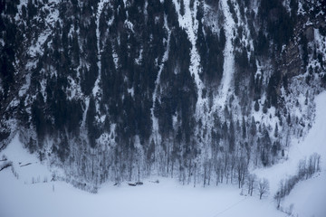 水墨山