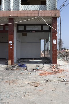 拆迁废墟