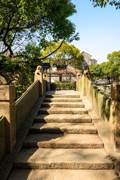 乌镇西栅景区石桥