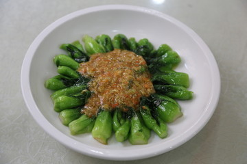 蟹黄菜心