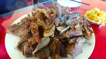 手撕羊肉