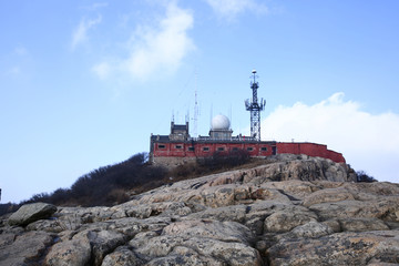 泰山风光 泰山气象台