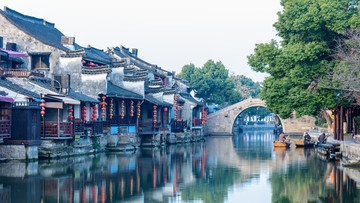 西塘古镇晨景