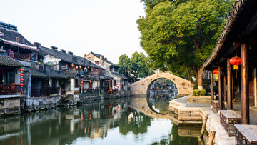 西塘古镇晨景