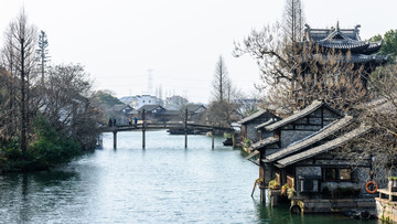 乌镇西栅景区风光