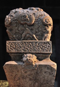 潞王坟 次妃墓 石雕