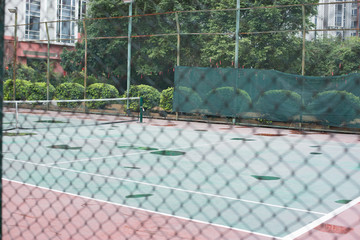 网球场小区