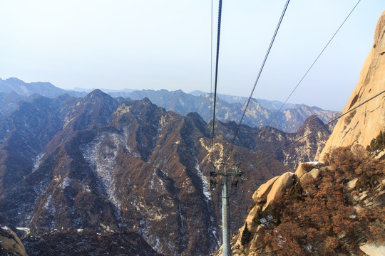 西岳华山 西峰索道