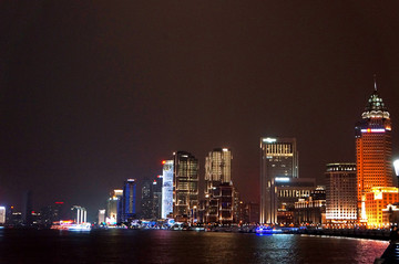 上海南外滩建筑夜景