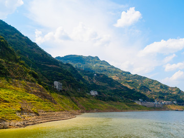 长江三峡 长江两岸