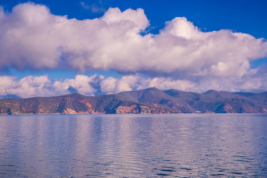 泸沽湖风光