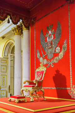 沙皇宝座 冬宫 圣乔治大厅