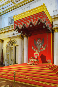 沙皇宝座 冬宫 圣乔治大厅