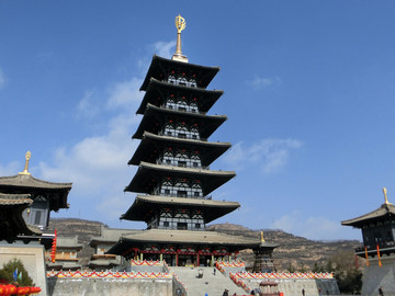 泾川大云寺佛祖舍利塔