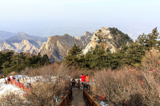 西岳华山 西峰风光