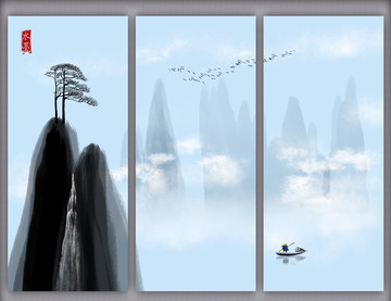 意境水墨画