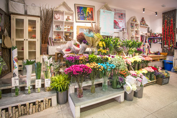 鲜花店