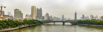 广州海珠桥全景
