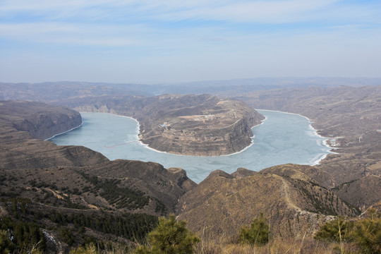 乾坤湾黄河景观