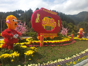 春节花坛景观