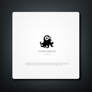 章鱼logo 章鱼标志