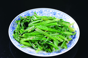 蒜茸油麦菜