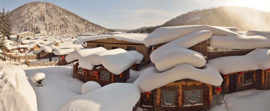 雪乡风情农家小院