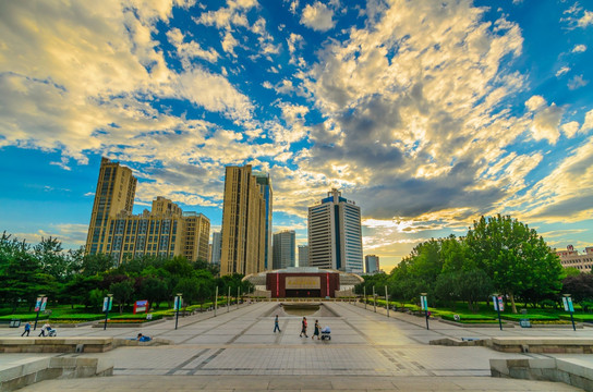 城市建筑群 唐山抗震纪念馆