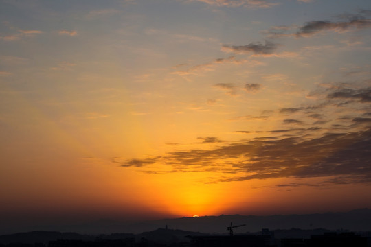 朝霞