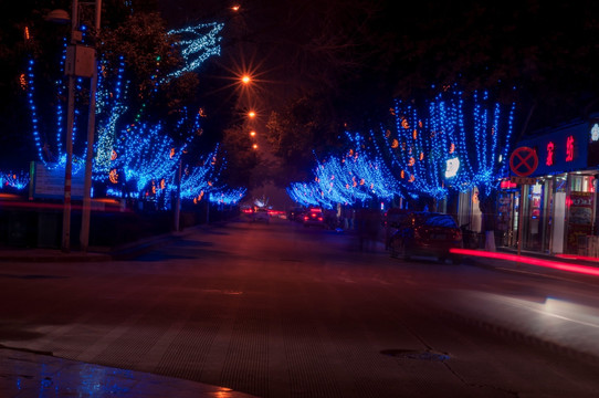 春节夜景