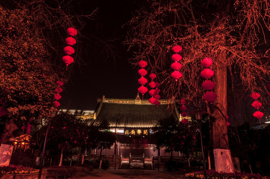 春节夜景