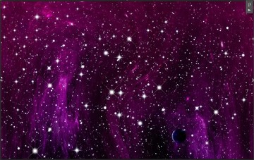 紫色星云图