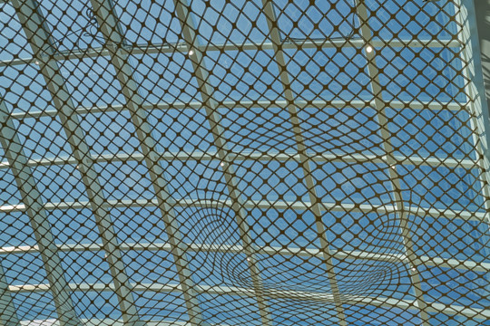 玻璃钢构顶棚 护网