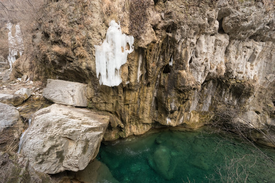 云台山 冰瀑