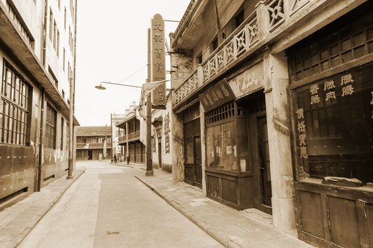 老上海旧上海建筑街景