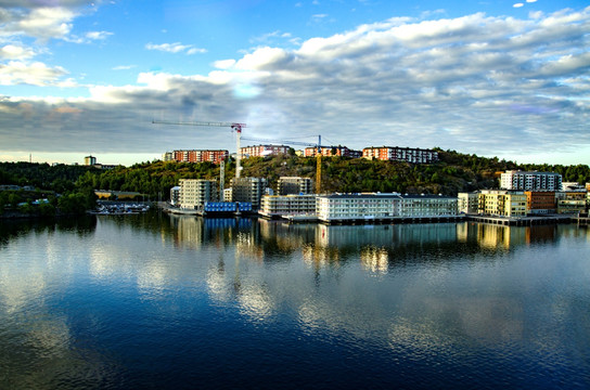 瑞典 建筑 海景