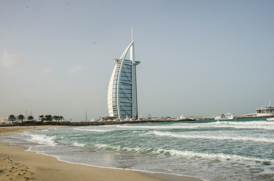 迪拜 帆船酒店 外观 沙滩