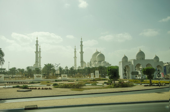 迪拜 阿布扎比大清真寺
