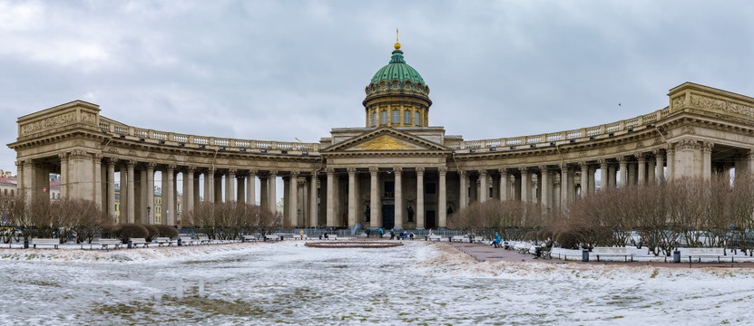 圣彼得堡喀山大教堂 宽幅高清