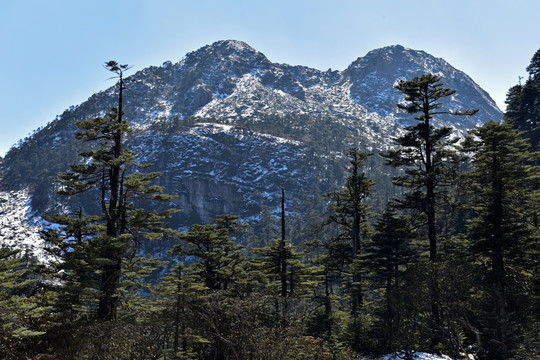凉山螺髻山 风光