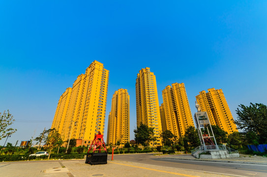 建筑群 住宅校区