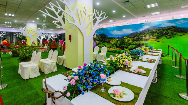 鲜花大餐