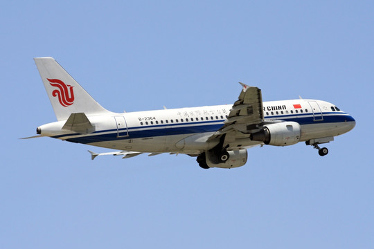 中国国际航空 飞机起飞