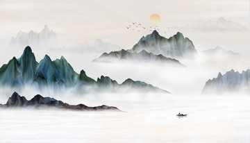 山水画