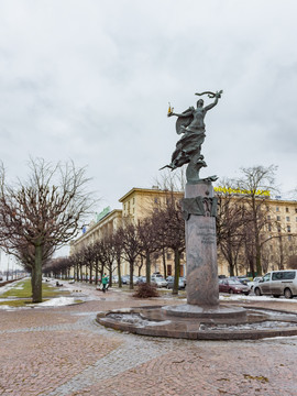 圣彼得堡街头雕塑